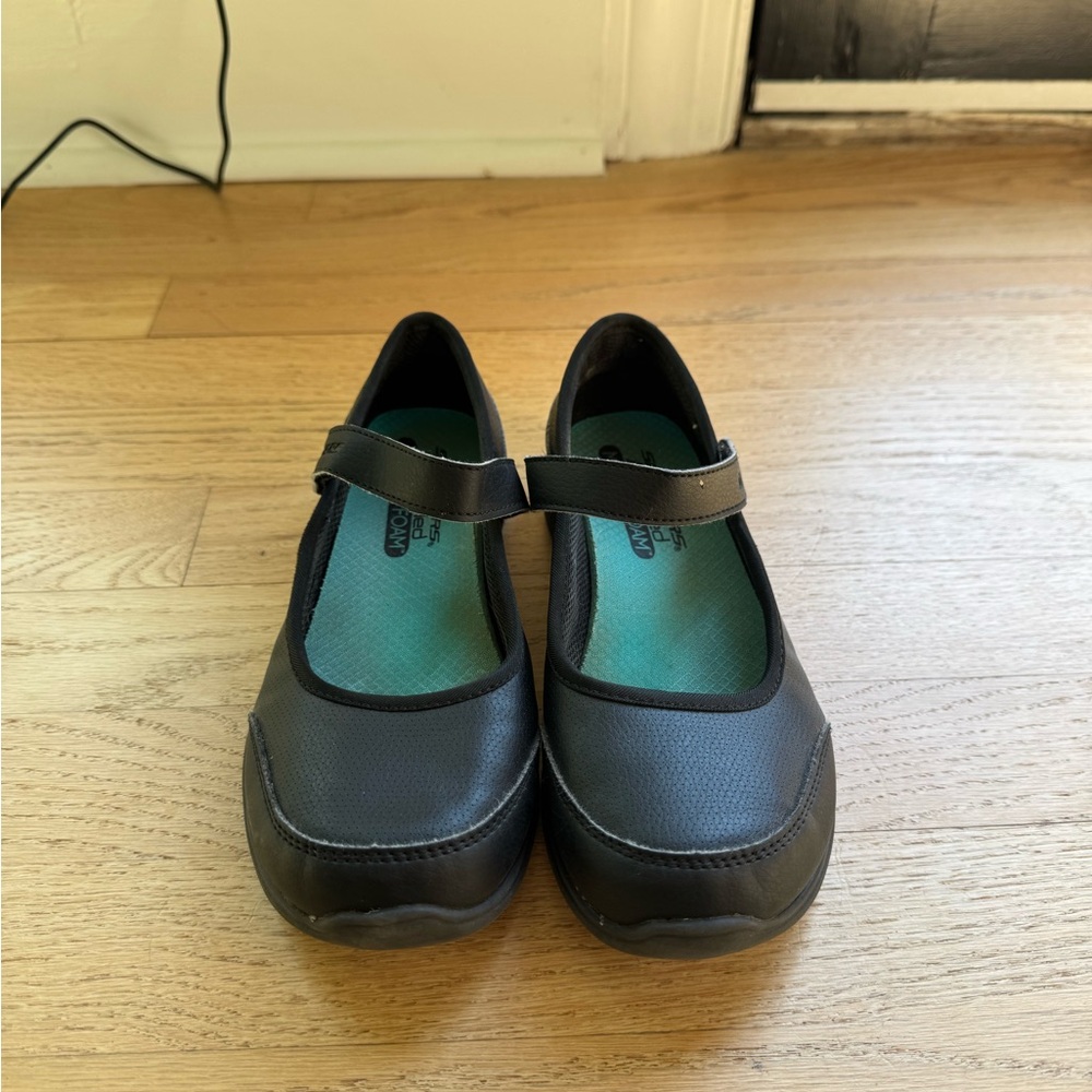 Skechers Black Mary Jane Dress Shoes for Kids